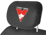 Sydney Swans Head Rest Covers