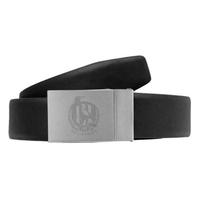 Collingwood Magpies Leather Belt