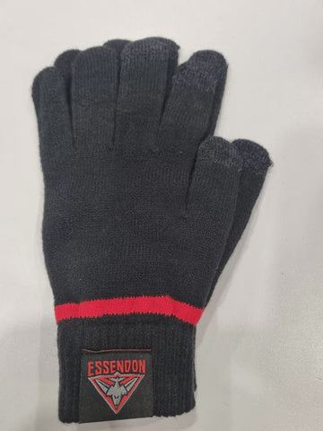 Essendon Bombers Touchscreen Gloves