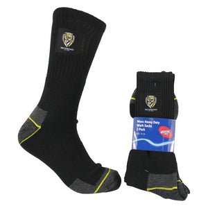 Richmond Tigers Work Socks