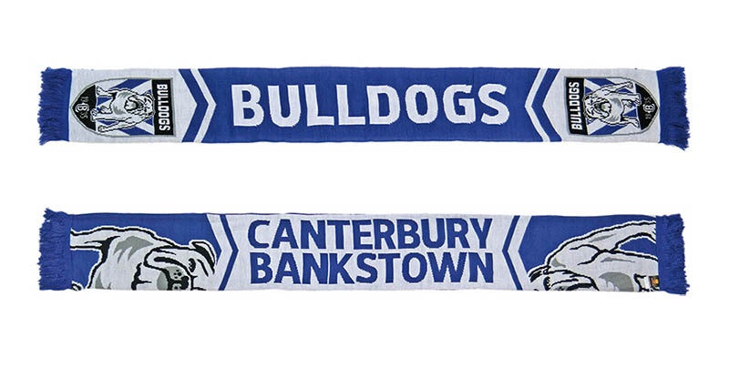 Canterbury Bulldogs Supporter Scarf