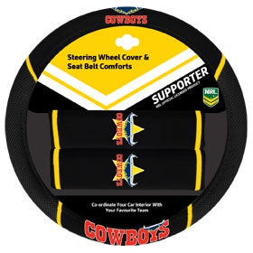 North Queensland Cowboys Steering Wheel Cover