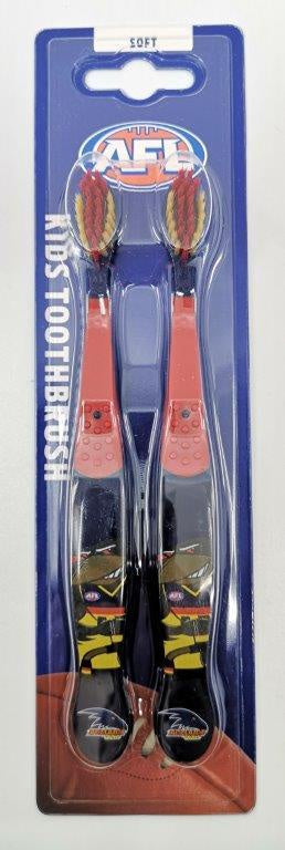 Adelaide Crows Kids Toothbrush Twin Pack