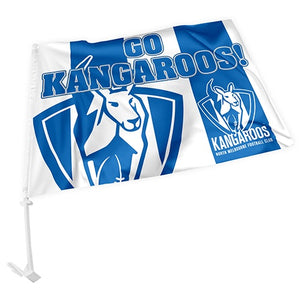 North Melbourne Kangaroos Car Flag