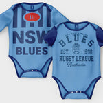 New South Wales Blues 2pc Baby Romper Set