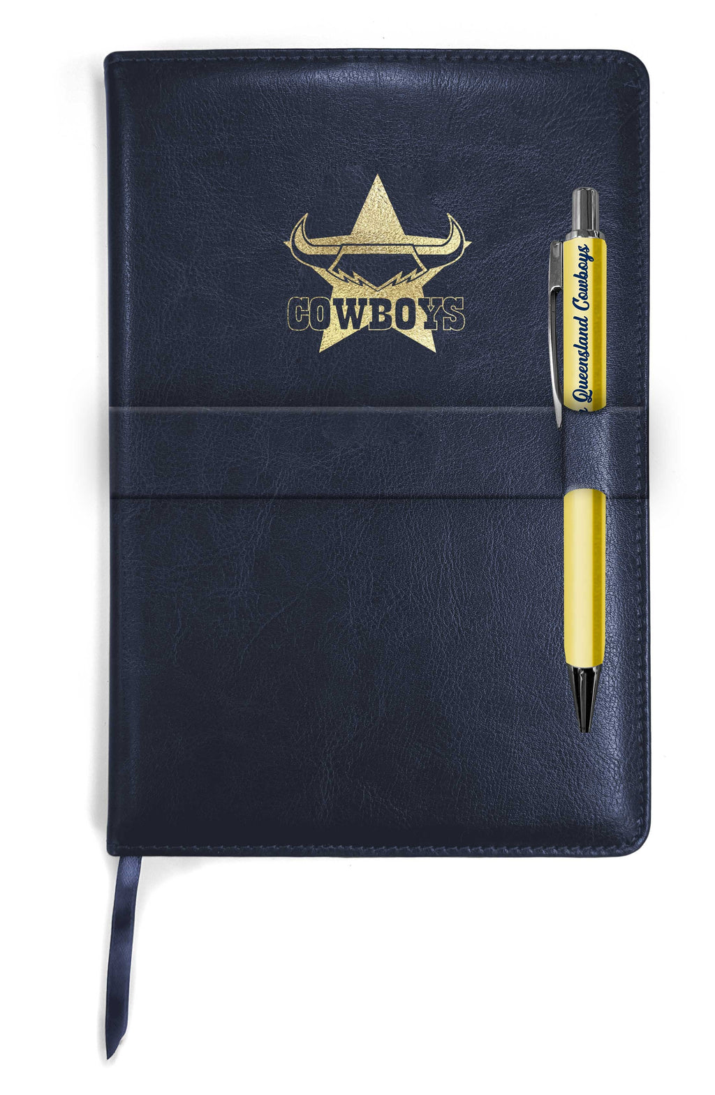 North Queensland Cowboys Notebook And Pen