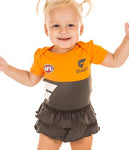 Greater Western Sydney Giants Baby Girls Footysuit