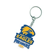West Coast Eagles Logo Keyring