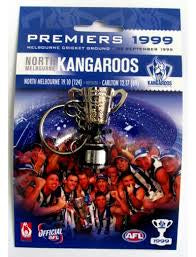 North Melbourne Kangaroos 1999 Premiership Cup Keyring