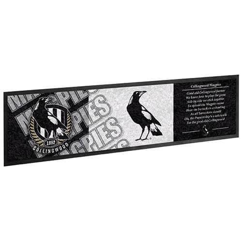 Collingwood Magpies Bar Runner