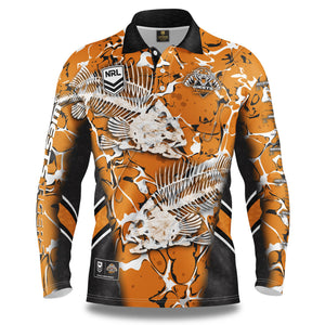 West Tigers Skeletor Fishing Shirt