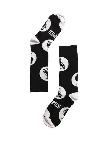 Collingwood Magpies Logo Socks