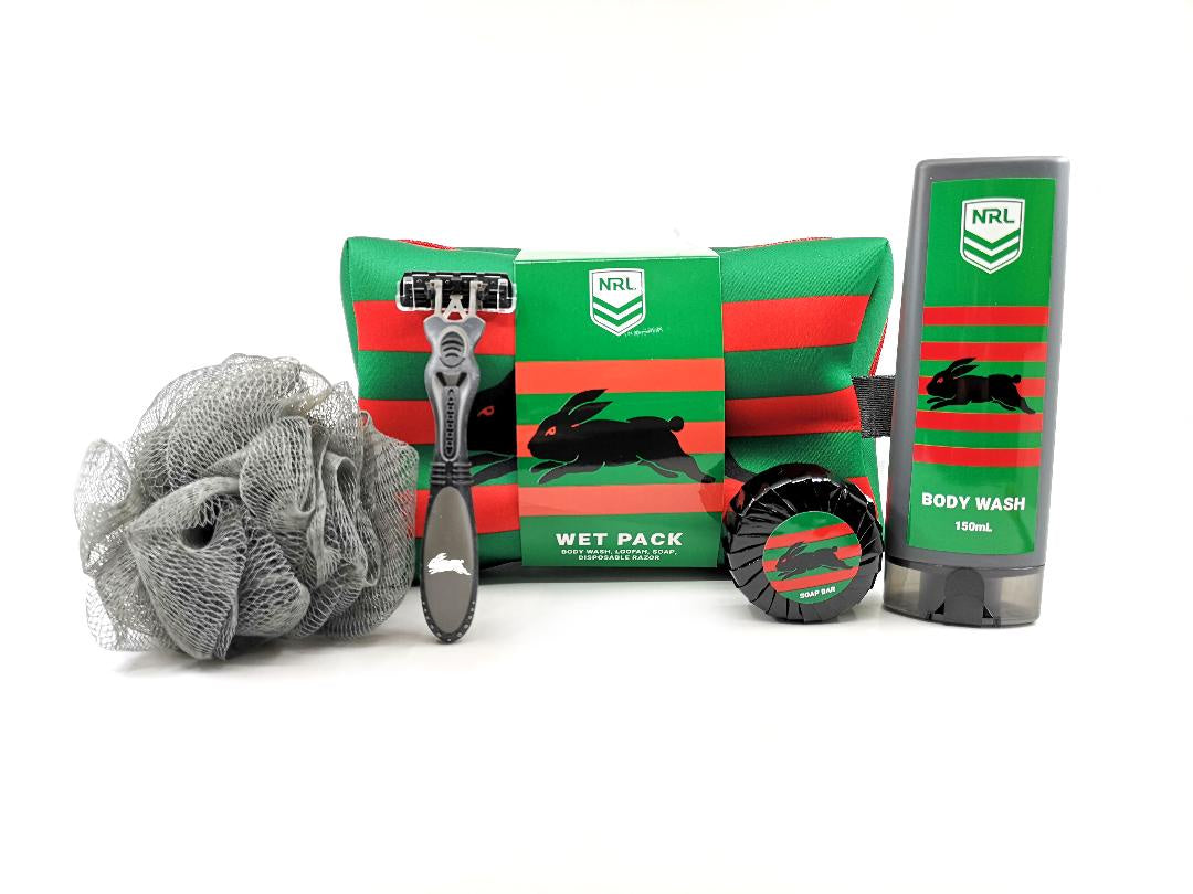 South Sydney Rabbitohs Wet Pack Gift Set