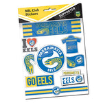 Paramatta Eels Sticker Sheet