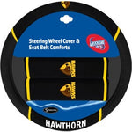 Hawthorn Hawks Steering Wheel Cover