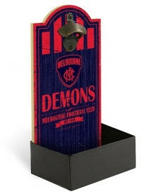 Melbourne Demons Bottle Opener with Catcher