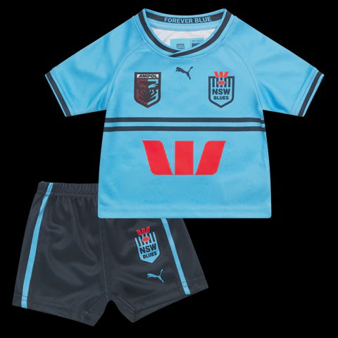 New South Wales State Of Origin 2023 Infant Jersey and Short Set