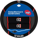 St Kilda Saints Steering Wheel Cover