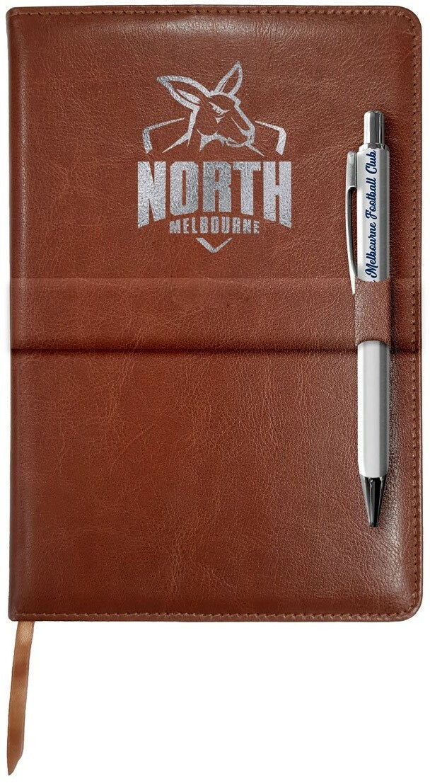 North Melbourne Kangaroos Notebook and Pen