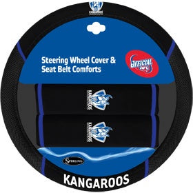 North Melbourne Kangaroos Steering Wheel Cover
