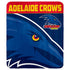 Adelaide Crows  Polar Fleece Throw Rug