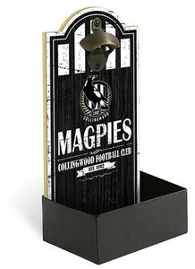 Collingwood Magpies Bottle Opener with Catcher