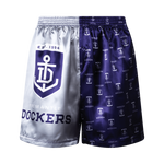Fremantle Dockers Adult Satin Boxer Shorts