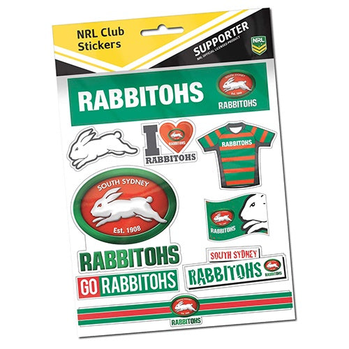 South Sydney Rabbitohs Sticker Sheet
