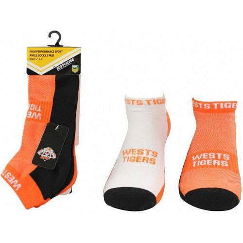 West Tigers Ankle Socks