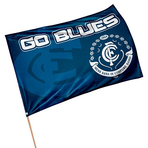 Carlton Blues Game Day Flag - PICK UP ONLY