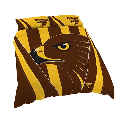 Hawthorn Hawks Double Quilt Cover