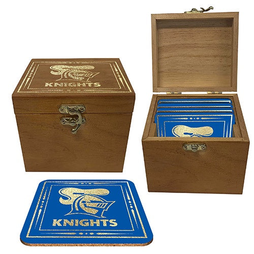 Newcastle Knights Cork Coaster Box Set