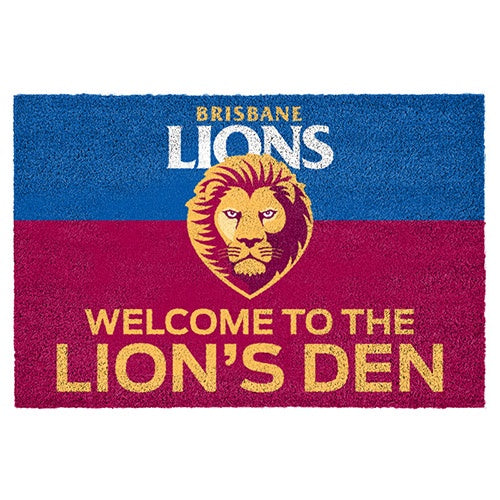 Brisbane Lions Welcome Doormat