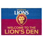 Brisbane Lions Welcome Doormat