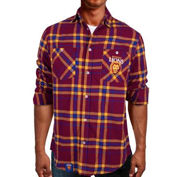Brisbane Lions Flannel Shirt