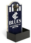 Carlton Blues Bottle Opener with Catcher