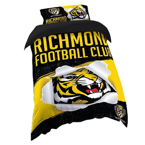 Richmond Tigers Single Quilt Cover