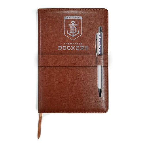 Fremantle Dockers Notebook And Pen