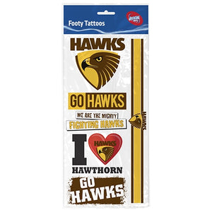 Hawthorn Hawks Footy Tattoos