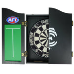 Carlton Blues Dartboard and Cabinet - PICK UP ONLY