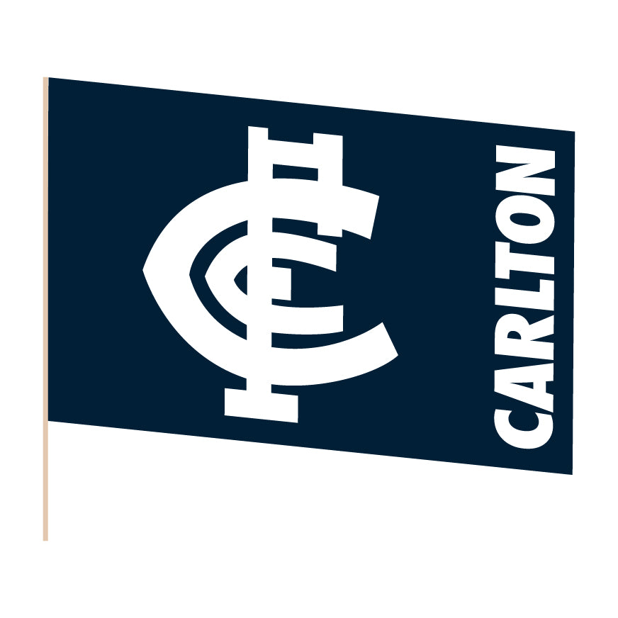 Carlton Blues Medium Flag