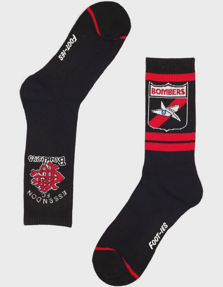 Essendon Bombers Heritage Crew socks - 2 Pack