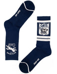 Geelong Cats Heritage Crew Socks - 2 Pack