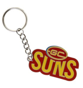 Gold Coast Suns Logo Keyring