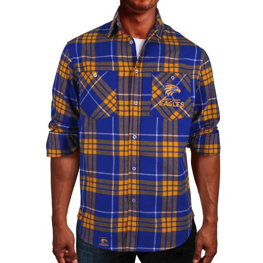 West Coast Eagles Flannel Shirt -