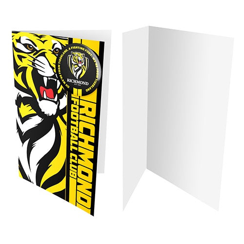 Richmond Tigers Badge Card