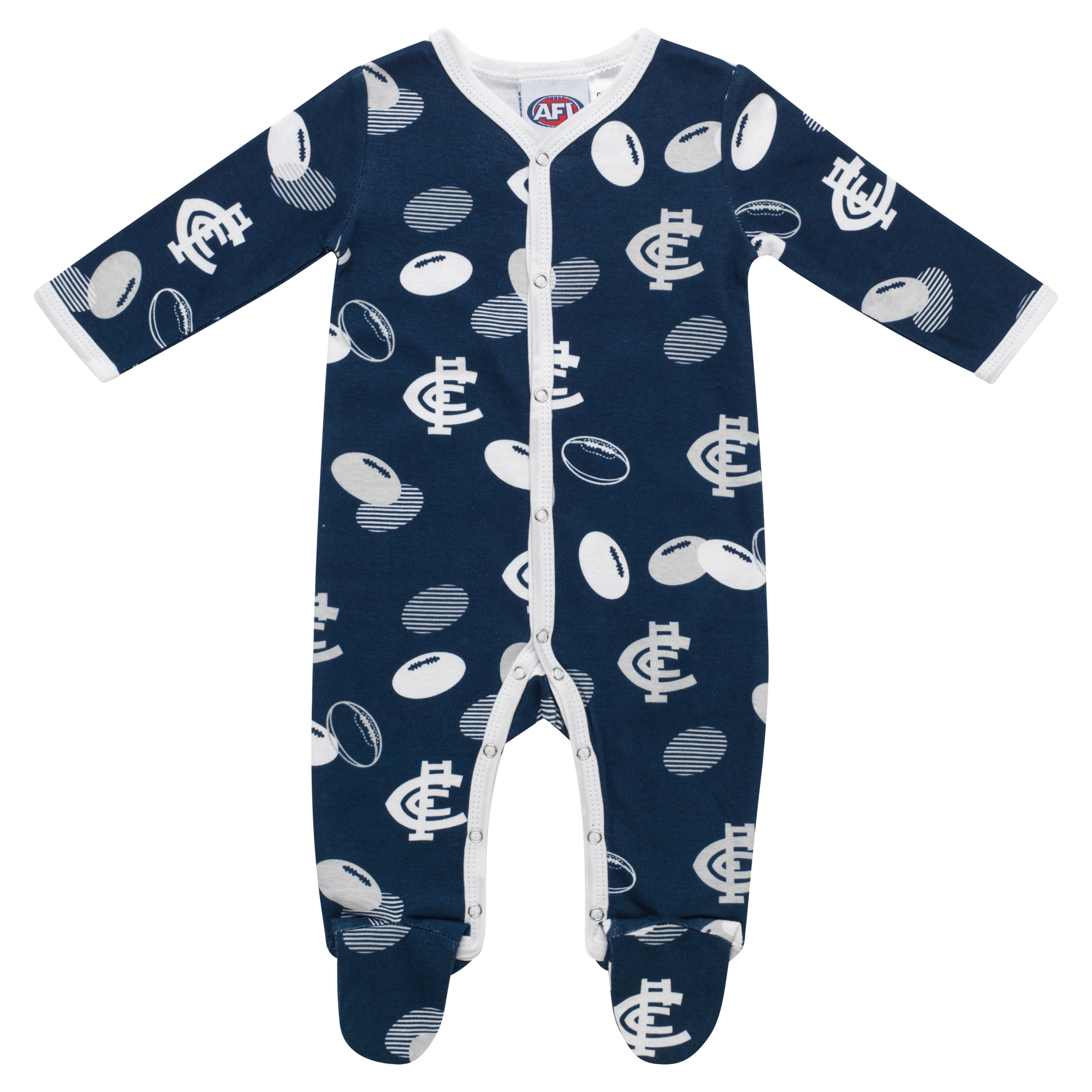 Carlton Blues Baby Coverall -