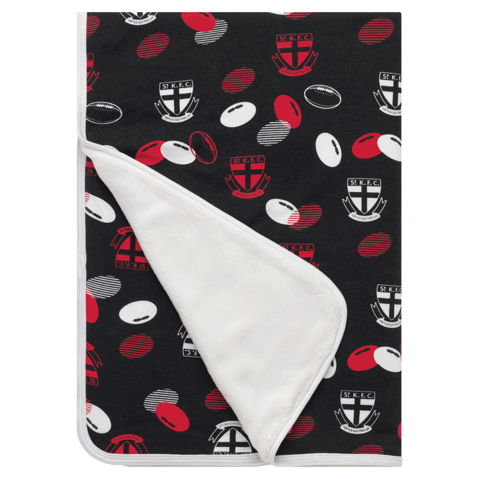 St Kilda Saints Baby Blanket