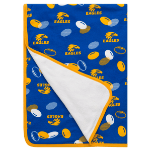 West Coast Eagles Baby Blanket