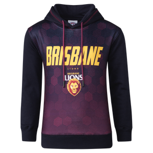 Brisbane Lions Youth Sublimated Hood